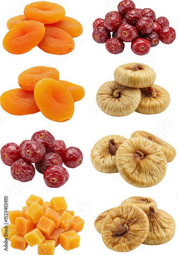 Isolated Still Life Candied...