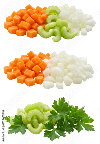 Isolated Still Life Vegetab...