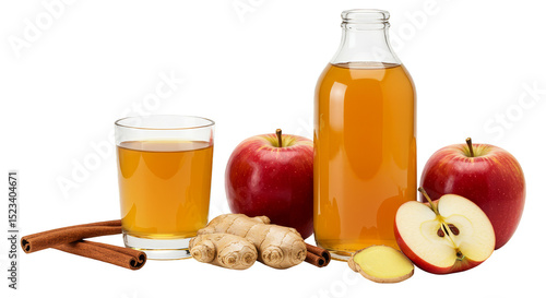 Isolated Transparent Apple ...