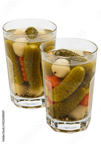 Isolated Transparent Pickle...