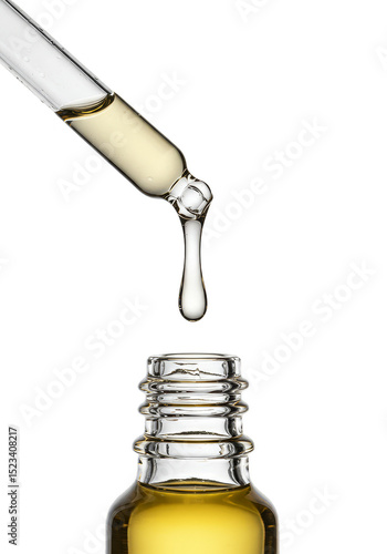 Isolated Transparent Serum ...