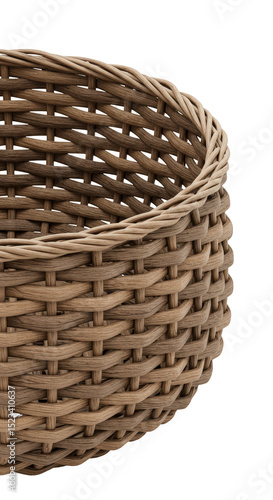 Realistic 3D Brown Woven Ba...