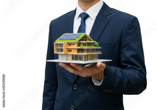 Realistic Image Man Holding...
