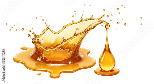 Realistic Liquid Splash of ...