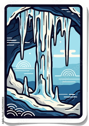 Icy Stalactite