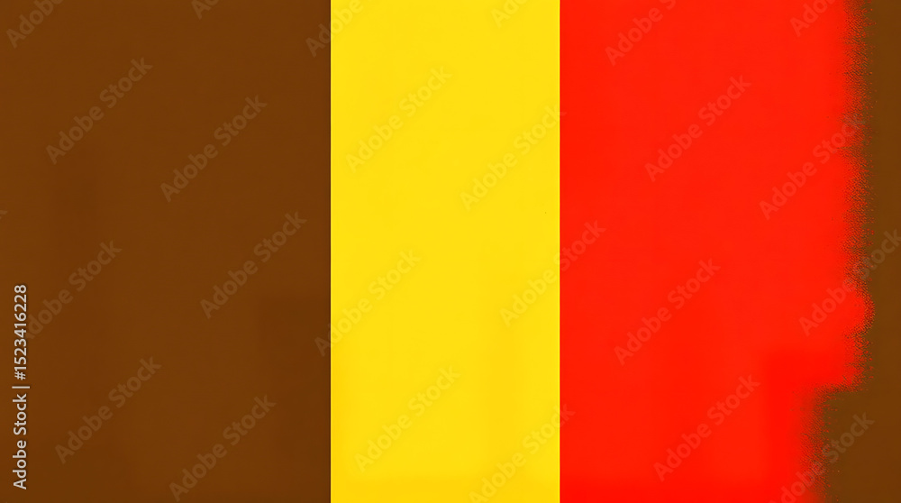 Fototapeta premium flag of Belgium