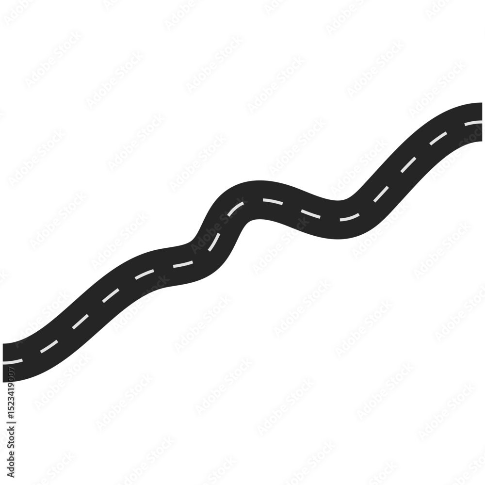 Obraz premium Roadmap Infographic Illustration.