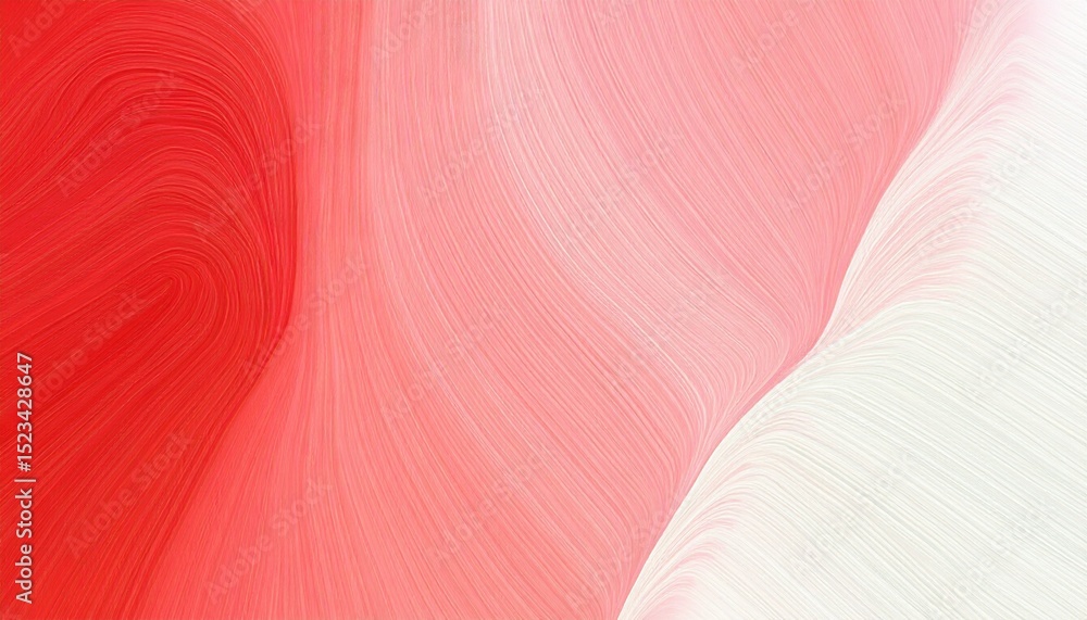 Fototapeta premium abstract colored pencils red background with lines and curve pattern
