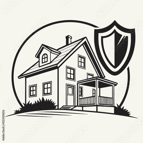 House home security protection safe secure safeguard homeowner insurance real estate