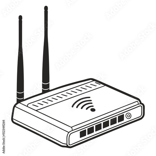 Wireless router internet network wifi modem technology device