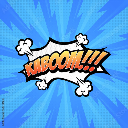 Comic Expression Text in Pop Art Design