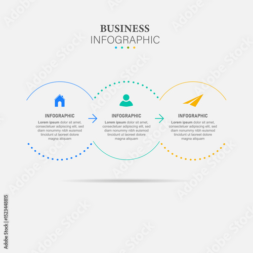 infographic for cryptocurrency concept. vector infographic template with icons and 3 option or steps. included wholesaler, yen, dollar coin, miner, personal security, budgeting, rise, distributed