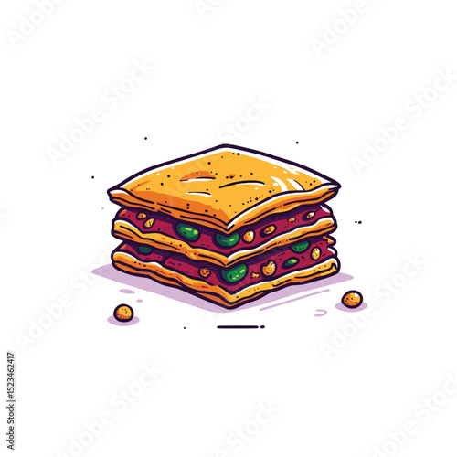 Baklava pastry food dessert sweet oriental delicious