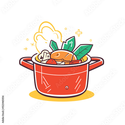 Cooking pot food ingredients cuisine recipe meal