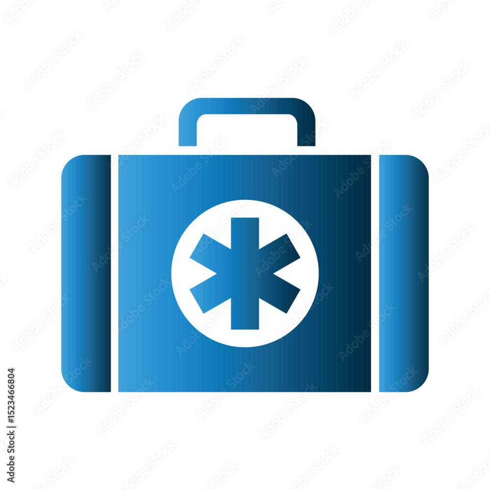 Obraz premium First Aid icon design template