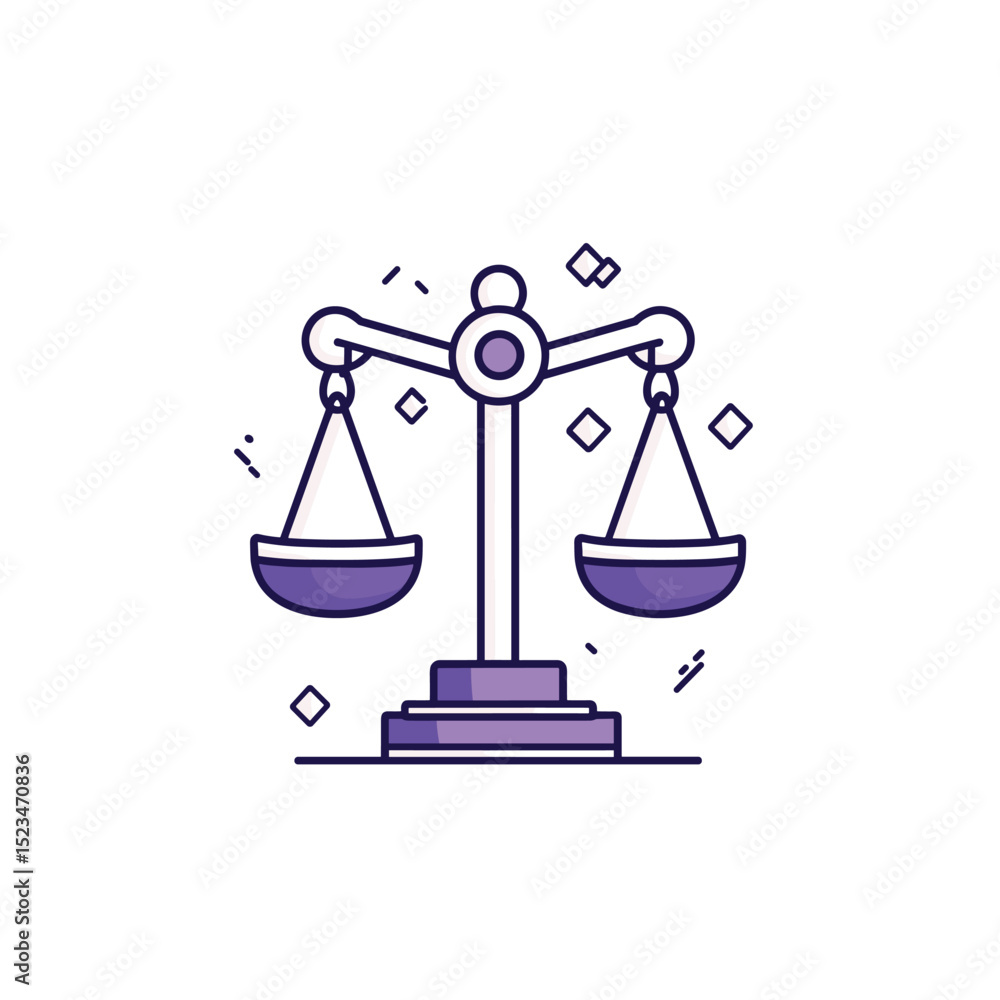 Scale of justice concept equality fairness Scale of justice concept equality fairness