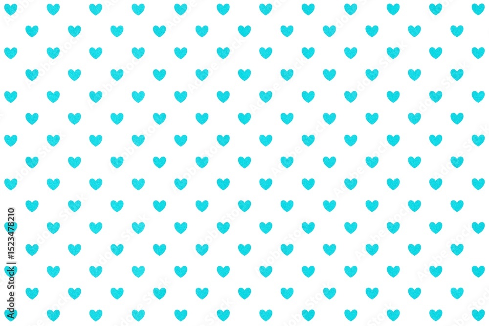Seamless pattern with glowing blue heart isolated on white background. Hearts background. Heart. Hearts design for wallpaper, textile, fabric, card, packaging, decoration, print, etc. Seamless pattern with glowing blue heart isolated on white background. Hearts background. Heart. Hearts design for wallpaper, textile, fabric, card, packaging, decoration, print, etc.