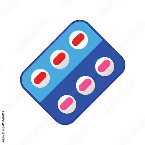 capsules medicine vector art illustration