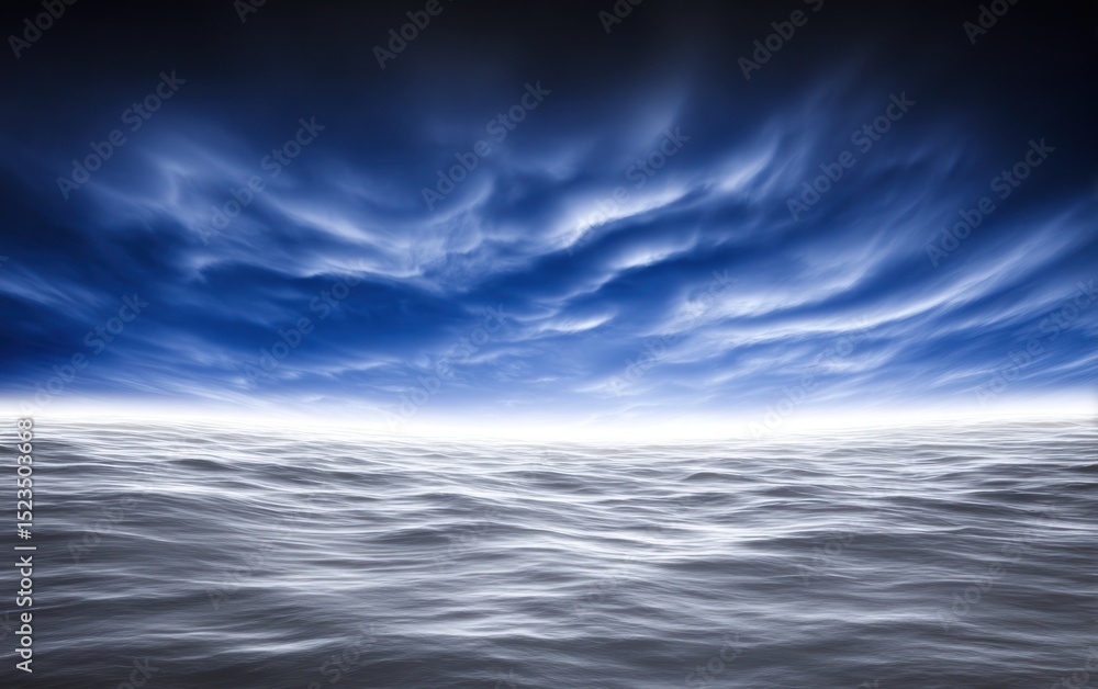 Obraz premium Vast, stormy seascape