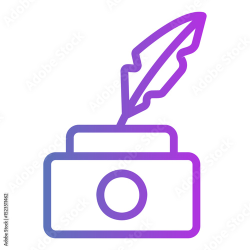 ink bottle Gradient icon