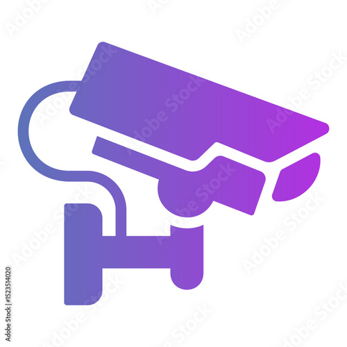 cctv Gradient icon