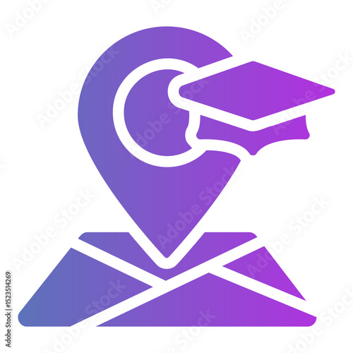 university Gradient icon