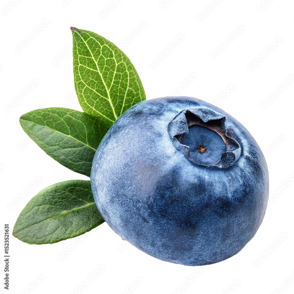 Obraz premium blueberry on a white background