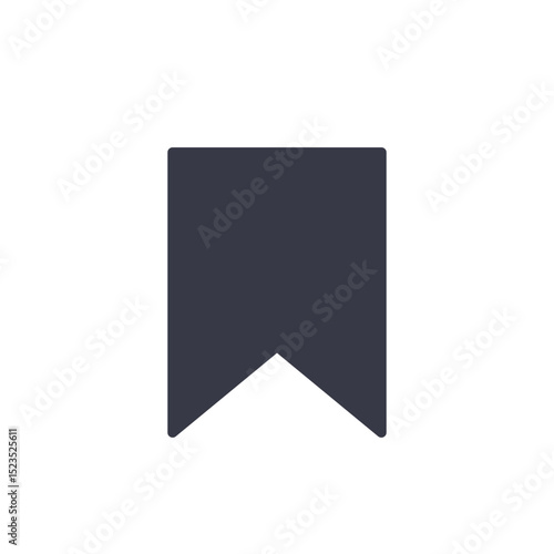 Instagram saved bookmark icon symbol gray filled template