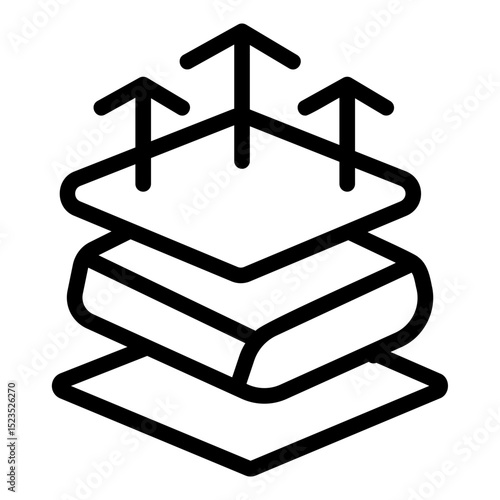 insulation Line Icon