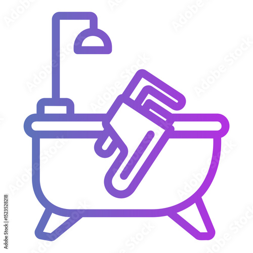 bathroom Gradient icon