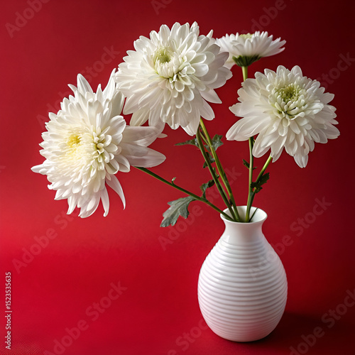 bouquet of flowers in a vase