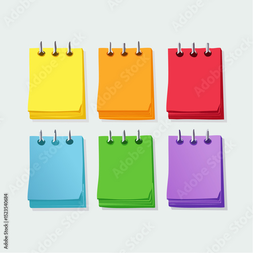 Sticky Notes Set for Tasks, Self-Care, and Hobbies – Colorful Organization for Balance