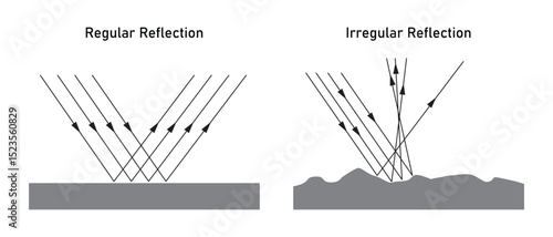 Regular Reflection and Irregular Reflection