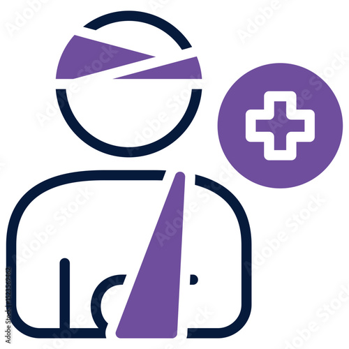 Injured Patient Icon