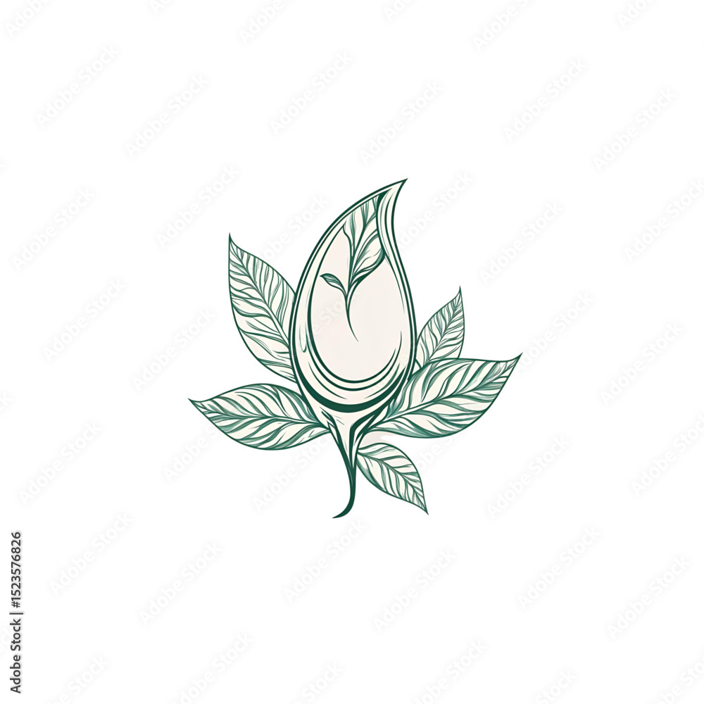 Fototapeta premium logo water