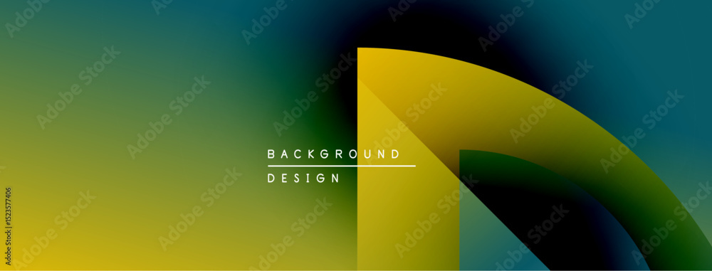 Abstract gradient background. Yellow shape overlaps green, blue hues. Text reads background design. Minimalist, modern aesthetic. Abstract gradient background. Yellow shape overlaps green, blue hues. Text reads background design. Minimalist, modern aesthetic.