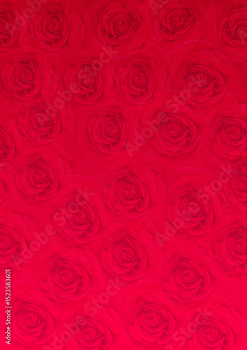 Rose flower style background design