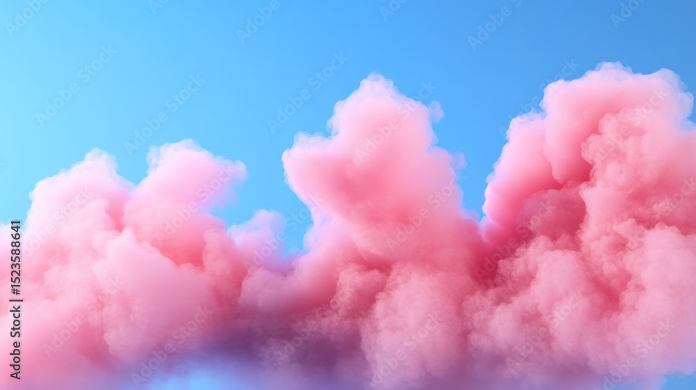 Pink fluffy clouds soft pastel sky background texture design image Pink fluffy clouds soft pastel sky background texture design image