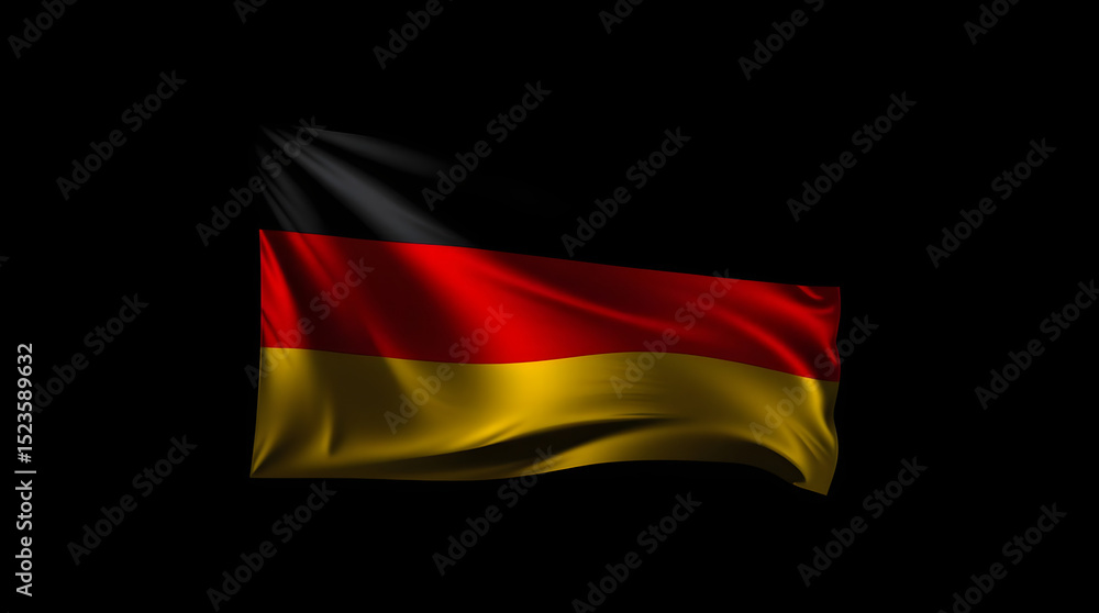 Naklejka premium flag of germany
