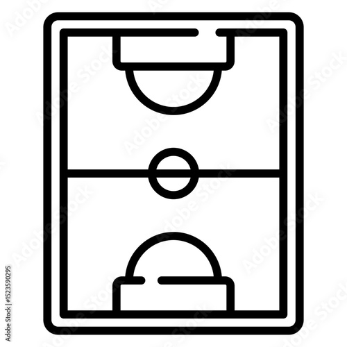 Football field icon