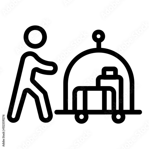 hospitality Line Icon