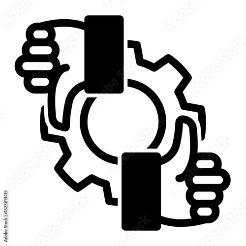 Review Feedback Icon - Mixed Style for Thumbs Up/Down Evaluation.