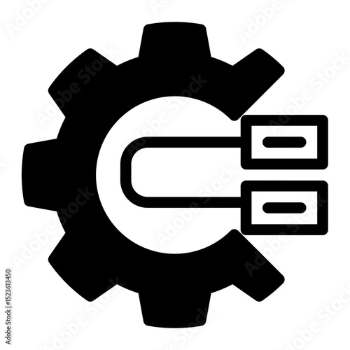Organizational Streamline Icon - Mixed Style for Management & Development.