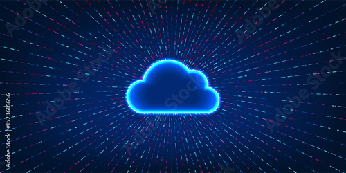 Cloud technology, working with light emitted around the body, conveys the ability to manage and process data smoothly at all times. Data storage and uploading, helps increase efficiency in accessing