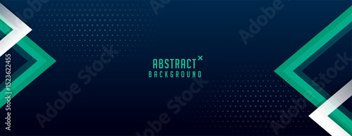 half tone style abstract background with geometric shapes