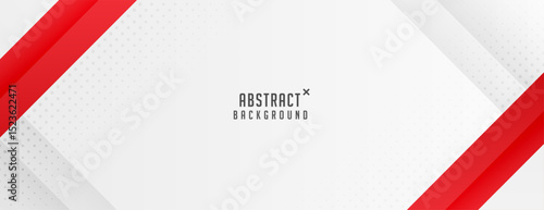 clean white abstract background with red diagonal line design