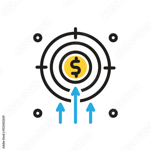 Multi color icon for intention