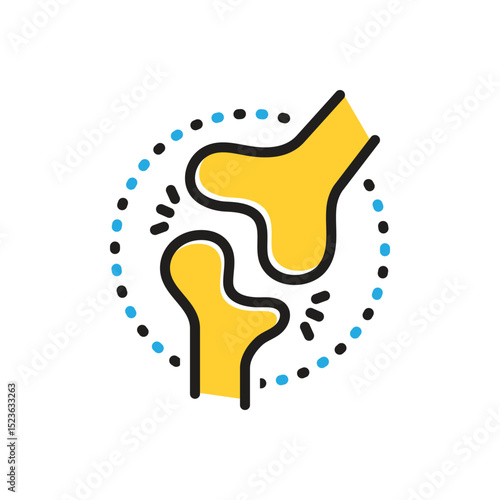Multi color icon for bone