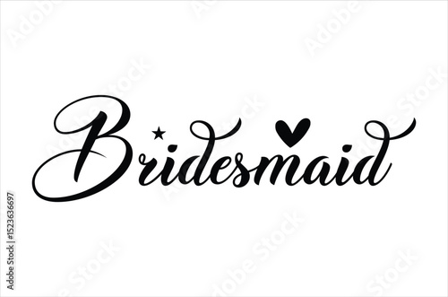 Brides maid svg, Wedding svg png, Bride Typography Quotes, Funny Family Gift, Retro Wedding anniversary T shirt designs, marriage day vector, Cut file, Files for Cricut, silhouette 