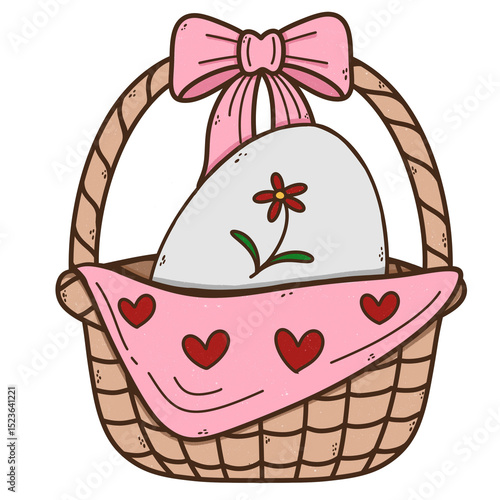 Easter Egg Hand Drawn Illustration
